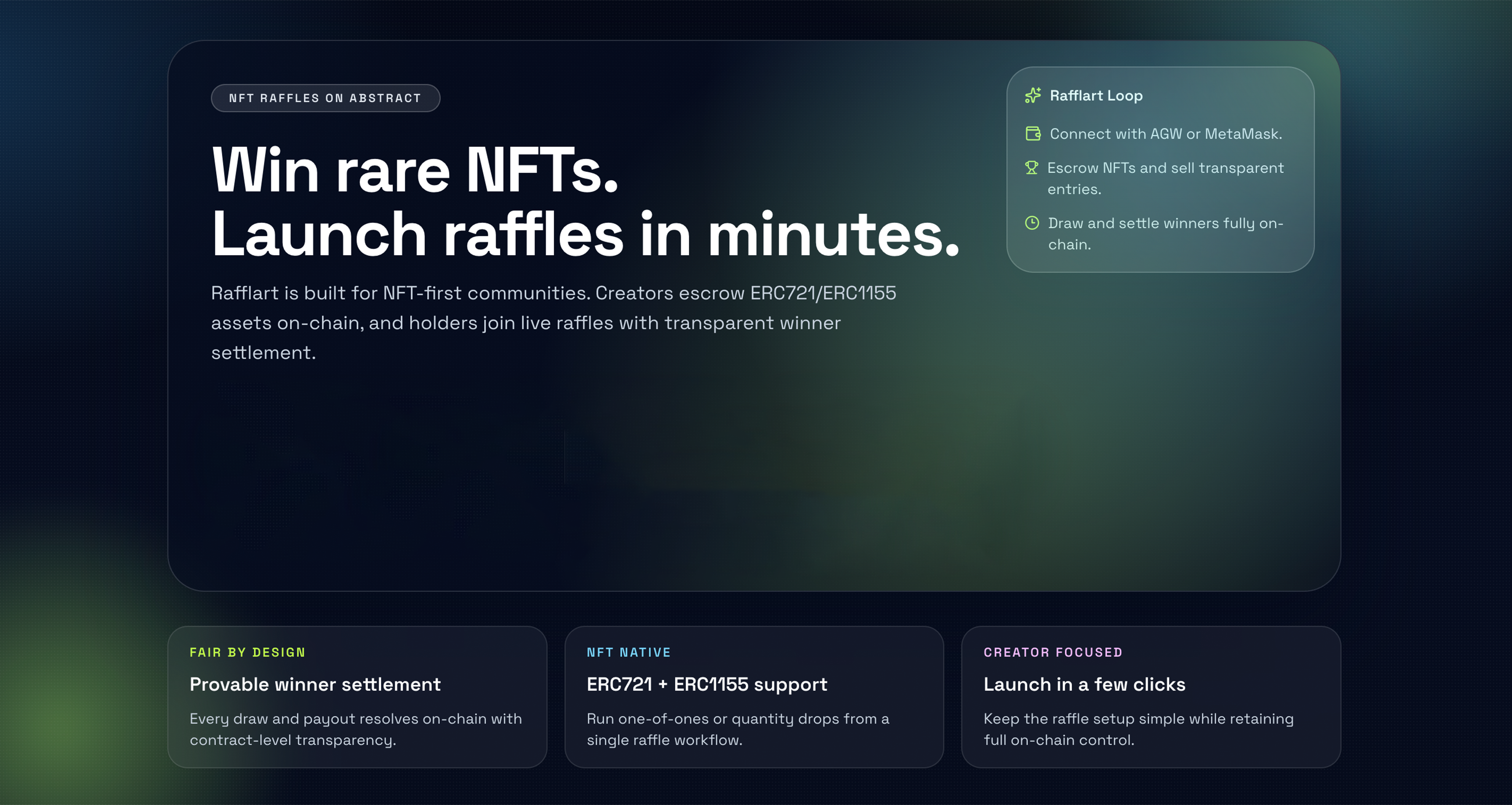 Rafflart showcase